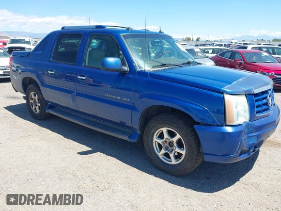2004 Cadillac Escalade EXT z VIN 3GYEK62NX4G127782, wystawiony jako IAAI lot #42320908 z przebiegiem 271 625 mil mil oraz . Historia ofert i sprzedaży dostępna na DreamBid. Obrazek 1.