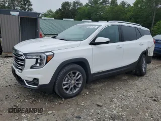 2024 GMC Terrain SLT with VIN 3GKALVEGXRL275104, listed as a Copart auction lot 60019185 with 10,127 mi miles and Salvage title. Bid and sale history available at DreamBid. Image 1.