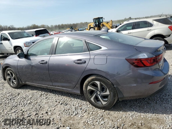2022 Honda Insight EX with VIN 19XZE4F5XNE013940, listed as a Copart auction lot 50181525 with 57,425 mi miles and Salvage Title. Bid and sale history available at carsss.com. Image 2.