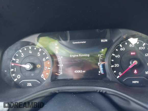 2024 Jeep Compass Latitude with VIN 3C4NJDBN5RT607238, listed as a IAAI auction lot 42732895 with 43,063 mi miles and . Bid and sale history available at DreamBid. Image 7.