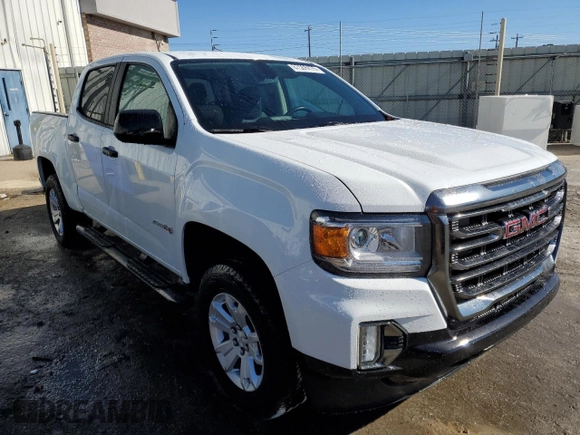 2022 GMC Canyon 4WD AT4 w/Leather with VIN 1GTG6FENXN1155709, listed as a Copart auction lot 87508475 with 10,259 mi miles and Salvage Title. Bid and sale history available at carsss.com. Image 4.