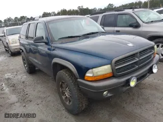 2002 Dodge Durango Sport with VIN 1B4HS38NX2F207183, listed as a IAAI auction lot 41373134 with 288,015 mi miles. Bid and sale history available at carsss.com. Image 1.