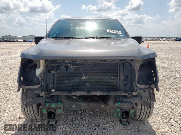 2021 Ford F-150 XL with VIN 1FTFW1E56MKD38046, listed as a Copart auction lot 61674525 with 89,477 mi miles and Salvage title. Bid and sale history available at DreamBid. Image 5.