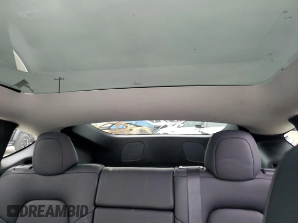 2022 Tesla Model Y Performance with VIN 7SAYGDEF1NF410241, listed as a Copart auction lot 55359505 with 42,652 mi miles and Salvage Title. Bid and sale history available at DreamBid. Image 10.