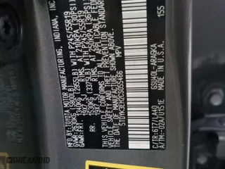 2012 Toyota Highlander Limited with VIN 5TDYK3EH2CS055466, listed as a Copart auction lot 87172344 with 0 mi miles and Salvage Title. Bid and sale history available at carsss.com. Image 12.