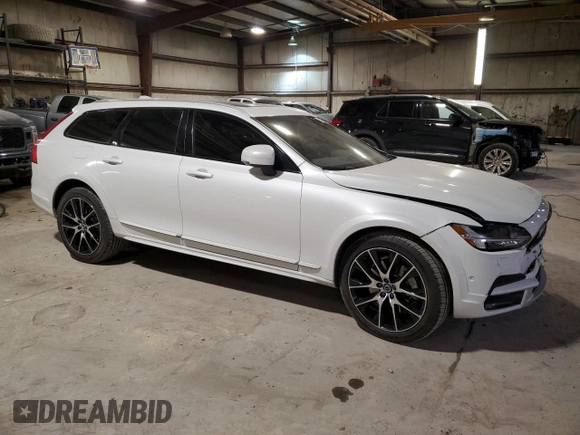 2018 Volvo V90 with VIN YV4A22NL3J1024279, listed as a Copart auction lot 41857145 with 62,488 mi miles and Salvage title. Bid and sale history available at DreamBid. Image 4.