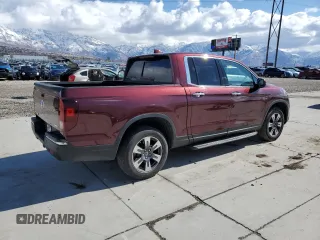 2018 Honda Ridgeline RTL-E with VIN 5FPYK3F7XJB013884, listed as a Copart auction lot 47788555 with 78,887 mi miles and Salvage title. Bid and sale history available at DreamBid. Image 3.