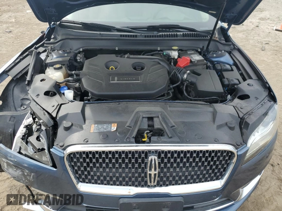 2019 Lincoln MKZ Reserve I with VIN 3LN6L5C92KR632134, listed as a Copart auction lot 54384205 with 71,493 mi miles and Salvage title. Bid and sale history available at DreamBid. Image 11.