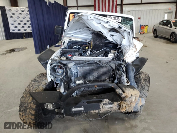 2016 Jeep Wrangler Unlimited Freedom with VIN 1C4BJWDG9GL199557, listed as a Copart auction lot 59421835 with 171,838 mi miles and Salvage title. Bid and sale history available at DreamBid. Image 5.