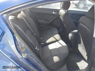 2017 Kia Forte LX with VIN 3KPFK4A75HE070555, listed as a IAAI auction lot 41652707 with 136,863 mi miles. Bid and sale history available at carsss.com. Image 8.