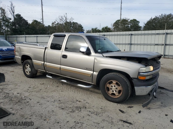 2001 Chevrolet Silverado 1500 LS with VIN 2GCEC19V111114418, listed as a Copart auction lot 47097465 with 156,691 mi miles and Salvage Title. Bid and sale history available at carsss.com. Image 4.