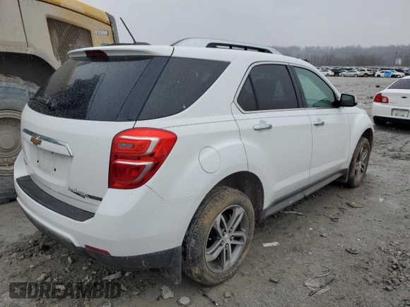 2017 Chevrolet Equinox Premier with VIN 2GNALDEK8H1507152, listed as a Copart auction lot 43799455 with 111,729 mi miles and Salvage Title. Bid and sale history available at carsss.com. Image 3.
