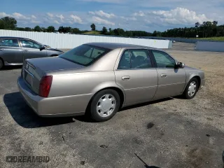 2000 Cadillac DeVille with VIN 1G6KD54Y2YU329414, listed as a Copart auction lot 62353674 with 0 mi miles and Clean Title. Bid and sale history available at carsss.com. Image 3.