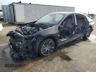 2023 Lexus ES with VIN 58ADA1C12PU028205, listed as a Copart auction lot 86049584 with 8,182 mi miles and Salvage Title. Bid and sale history available at carsss.com. Image 1.
