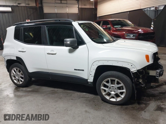 2021 Jeep Renegade Limited with VIN ZACNJDD19MPM23265, listed as a IAAI auction lot 42091164 with 19,217 mi miles and . Bid and sale history available at DreamBid. Image 14.