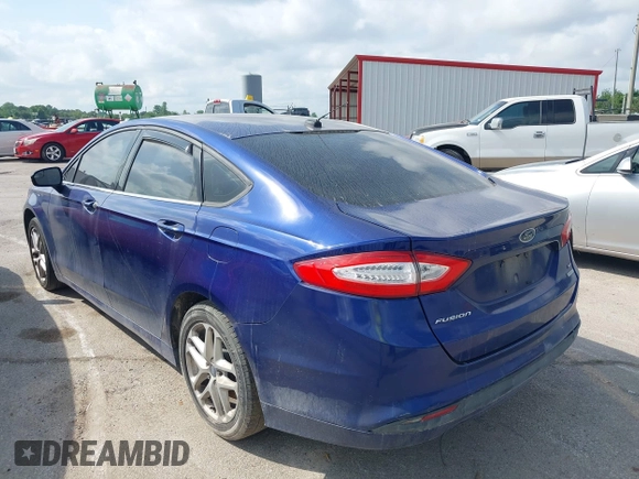 2013 Ford Fusion SE with VIN 3FA6P0HR2DR350895, listed as a IAAI auction lot 41973594 with 168,769 mi miles. Bid and sale history available at carsss.com. Image 3.