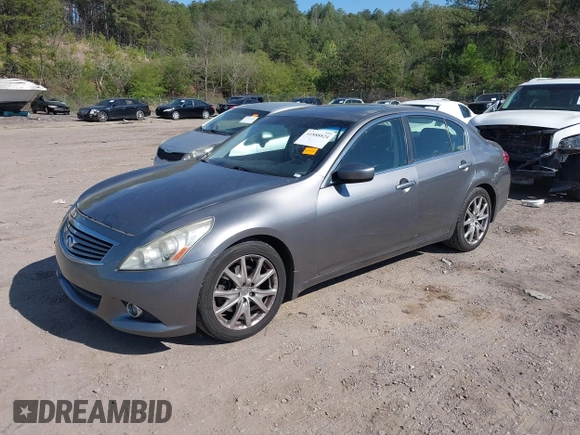2013 Infiniti G37 Journey with VIN JN1CV6AP1DM723547, listed as a IAAI auction lot 41888824 with 103,437 mi miles and . Bid and sale history available at DreamBid. Image 2.