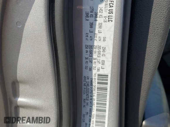2016 Dodge Durango Limited with VIN 1C4RDJDG2GC467518, listed as a Copart auction lot 64570305 with 117,593 mi miles and Salvage title. Bid and sale history available at DreamBid. Image 13.