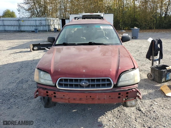2003 Subaru Legacy Wagon Outback with VIN 4S3BH675337603946, listed as a Copart auction lot 72049404 with 0 mi miles and Salvage Title. Bid and sale history available at carsss.com. Image 5.