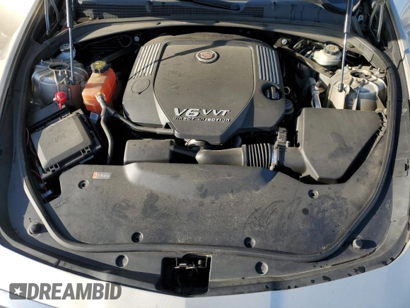 2014 Cadillac CTS Luxury RWD with VIN 1G6AR5S36E0191951, listed as a Copart auction lot 55017795 with 117,535 mi miles and Salvage Title. Bid and sale history available at carsss.com. Image 11.