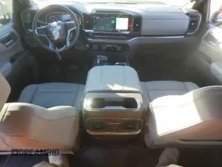 2023 Chevrolet Silverado 1500 LTZ with VIN 1GCUDGE80PZ134347, listed as a Copart auction lot 76155904 with 57,545 mi miles and Salvage Title. Bid and sale history available at carsss.com. Image 8.