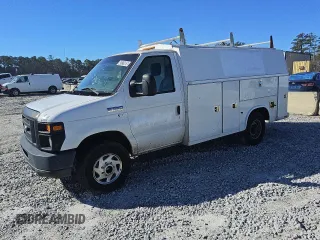 2012 Ford Econoline Commercial with VIN 1FDSE3FL4CDB35116, listed as a Copart auction lot 45131695 with 316,531 mi miles and Clean Title. Bid and sale history available at carsss.com. Image 1.