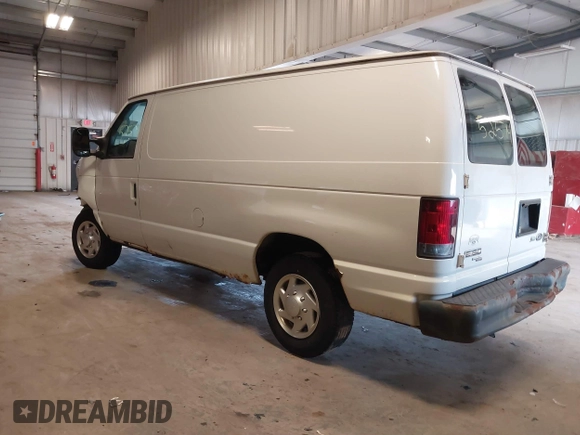 2012 Ford Econoline Cargo Commercial with VIN 1FTNE1EW1CDA97975, listed as a IAAI auction lot 41552574 with 54,665 mi miles and . Bid and sale history available at DreamBid. Image 3.