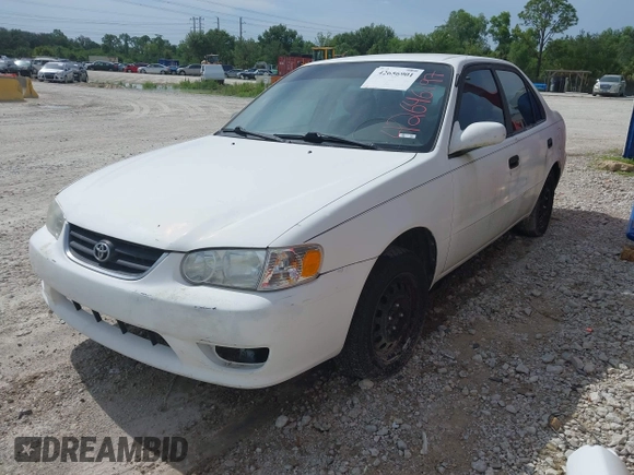 2001 Toyota Corolla CE with VIN 1NXBR12E41Z509303, listed as a IAAI auction lot 42656901 with 327,188 mi miles and . Bid and sale history available at DreamBid. Image 2.