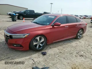 2018 Honda Accord Touring z VIN 1HGCV1F94JA030870, wystawiony jako Copart lot #56889535 z przebiegiem 105 226 mil mil oraz Szkoda całkowita • Salvage title. Historia ofert i sprzedaży dostępna na DreamBid. Obrazek 1.