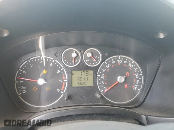 2010 Ford Transit Connect XL with VIN NM0LS7CN2AT024126, listed as a Copart auction lot 52531755 with 166,201 mi miles and Salvage title. Bid and sale history available at DreamBid. Image 9.