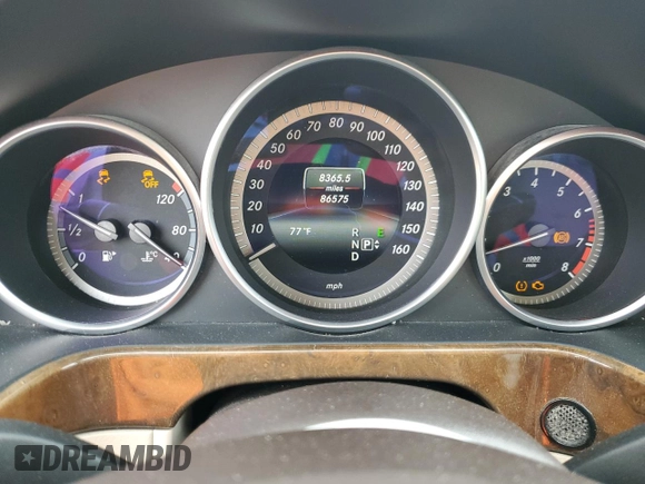 2014 Mercedes-Benz E 350 Sport with VIN WDDHF5KB5EA886658, listed as a Copart auction lot 54188245 with 86,575 mi miles and Salvage Title. Bid and sale history available at DreamBid. Image 9.