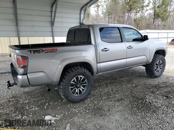 2020 Toyota Tacoma SR5 z VIN 3TMCZ5AN7LM308097, wystawiony jako Copart lot #48548315 z przebiegiem 83 628 mil mil oraz Szkoda całkowita • Salvage title. Historia ofert i sprzedaży dostępna na DreamBid. Obrazek 3.