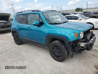 2020 Jeep Renegade Latitude with VIN ZACNJBBB0LPL34764, listed as a Copart auction lot 64985704 with 82,443 mi miles and Salvage title. Bid and sale history available at DreamBid. Image 4.