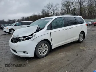 2011 Toyota Sienna XLE AAS with VIN 5TDYK3DC3BS046747, listed as a Copart auction lot 52611945 with 241,040 mi miles and Salvage Title. Bid and sale history available at carsss.com. Image 1.