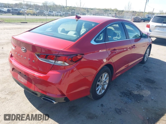 2019 Hyundai Sonata SE with VIN 5NPE24AF3KH790250, listed as a IAAI auction lot 41997452 with 109,432 mi miles and . Bid and sale history available at carsss.com. Image 4.