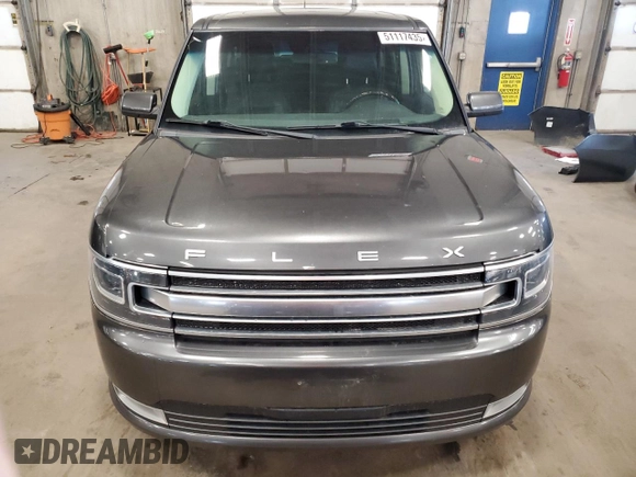 2018 Ford Flex Limited EcoBoost with VIN 2FMHK6DT4JBA15164, listed as a Copart auction lot 51117435 with 107,320 mi miles and Clean Title. Bid and sale history available at carsss.com. Image 5.