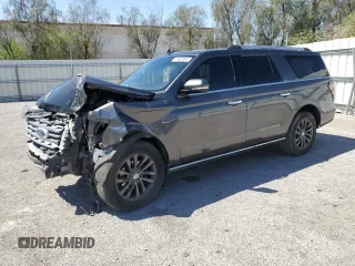 2020 Ford Expedition Max Limited с VIN 1FMJK1KT1LEA38979, выставлен на аукционе Copart как лот 58153755 с пробегом 134 468 миль миль и Чистый • Clean title. История ставок и продаж доступна на DreamBid. Изображение 1.