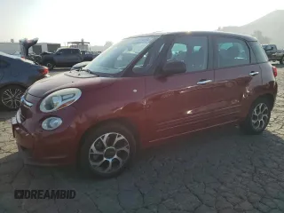 2014 FIAT 500L Easy with VIN ZFBCFABH9EZ026574, listed as a Copart auction lot 82496084 with 84,043 mi miles and Clean Title. Bid and sale history available at carsss.com. Image 1.