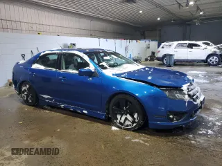 2011 Ford Fusion SPORT with VIN 3FAHP0KC7BR151769, listed as a Copart auction lot 43988885 with 179,134 mi miles and Salvage Title. Bid and sale history available at carsss.com. Image 4.