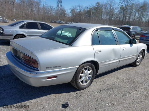 2001 Buick Park Avenue with VIN 1G4CW54K514205761, listed as a IAAI auction lot 41585377 with 1 miles. Bid and sale history available at carsss.com. Image 4.