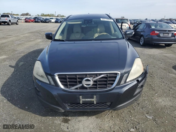 2010 Volvo XC60 3.2L with VIN YV4960DZXA2054245, listed as a Copart auction lot 49713975 with 0 mi miles and Salvage Title. Bid and sale history available at carsss.com. Image 5.