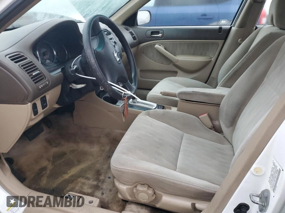 2004 Honda Civic LX with VIN 2HGES16674H574406, listed as a Copart auction lot 88926385 with 214,732 mi miles and Salvage Title. Bid and sale history available at carsss.com. Image 7.