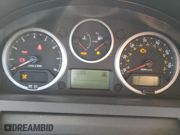 2008 Land Rover Range Rover Sport SC with VIN SALSH23488A185862, listed as a Copart auction lot 54445615 with 147,187 mi miles and Salvage title. Bid and sale history available at DreamBid. Image 9.