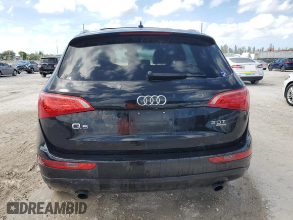 2012 Audi Q5 2.0T Premium Plus with VIN WA1LFAFP4CA013591, listed as a Copart auction lot 54373175 with 177,296 mi miles and Clean Title. Bid and sale history available at carsss.com. Image 6.
