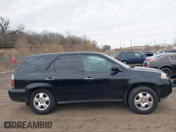 2005 Acura MDX with VIN 2HNYD18235H528356, listed as a IAAI auction lot 41815304 with 170,385 mi miles. Bid and sale history available at carsss.com. Image 13.