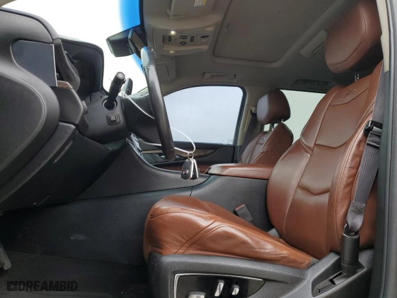 2015 Cadillac Escalade Premium with VIN 1GYS3CKJ7FR308532, listed as a Copart auction lot 53882145 with 139,182 mi miles and Clean Title. Bid and sale history available at carsss.com. Image 7.