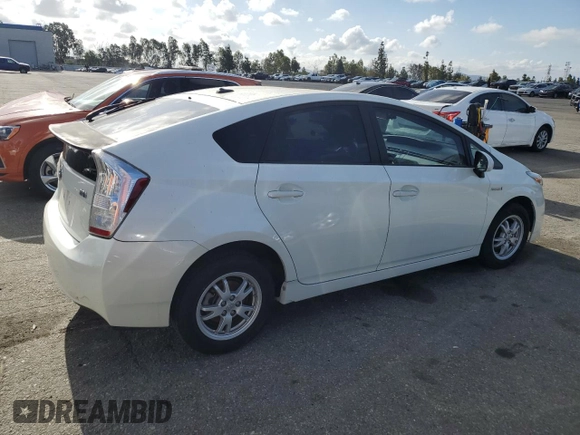 2010 Toyota Prius II with VIN JTDKN3DU5A0107250, listed as a Copart auction lot 56851835 with 264,349 mi miles and Salvage Title. Bid and sale history available at DreamBid. Image 3.