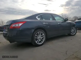 2009 Nissan Maxima 3.5 SV with VIN 1N4AA51E09C837485, listed as a Copart auction lot 48993005 with 152,242 mi miles and Salvage Title. Bid and sale history available at carsss.com. Image 3.