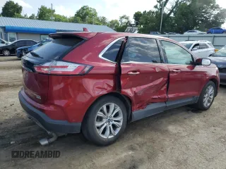2019 Ford Edge Titanium z VIN 2FMPK3K97KBB49427, wystawiony jako Copart lot #57765745 z przebiegiem 43 656 mil mil oraz Szkoda całkowita • Salvage title. Historia ofert i sprzedaży dostępna na DreamBid. Obrazek 3.