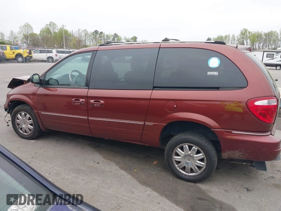2007 Chrysler Town & Country LWB Limited with VIN 2A8GP64L97R171596, listed as a IAAI auction lot 41945122 with 101,893 mi miles. Bid and sale history available at carsss.com. Image 14.